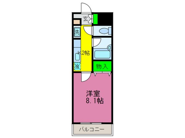 エリカⅢの物件間取画像